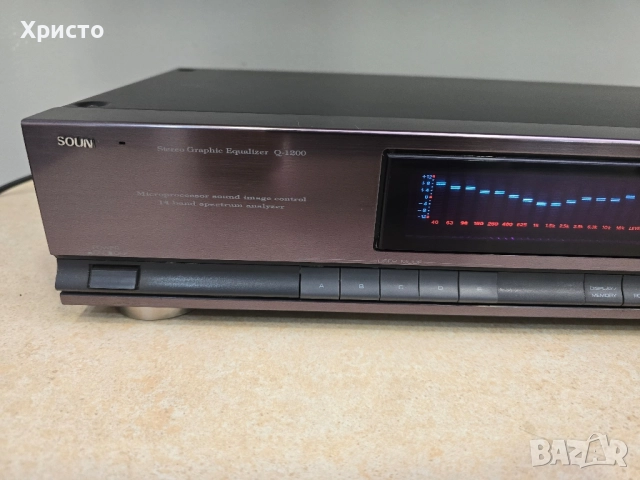 🎶 Soundwave Q-1200 – 14-бандов стерео еквалайзер 🎶, снимка 2 - Еквалайзери - 51998106