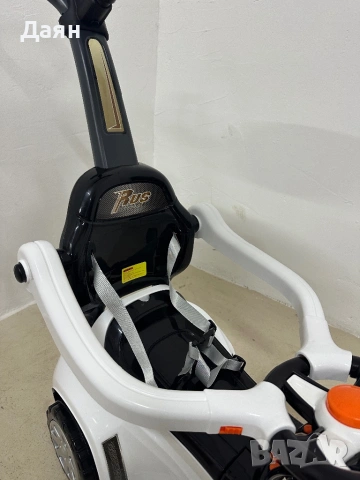 Детска количка Qaba 3 в 1, плъзгаща се количка за малки деца, дизайн от крака до пода с музика,, снимка 9 - Други - 53353361