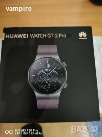 HUAWEI WATCH GT 2 PRO, снимка 2 - Смарт часовници - 43389061