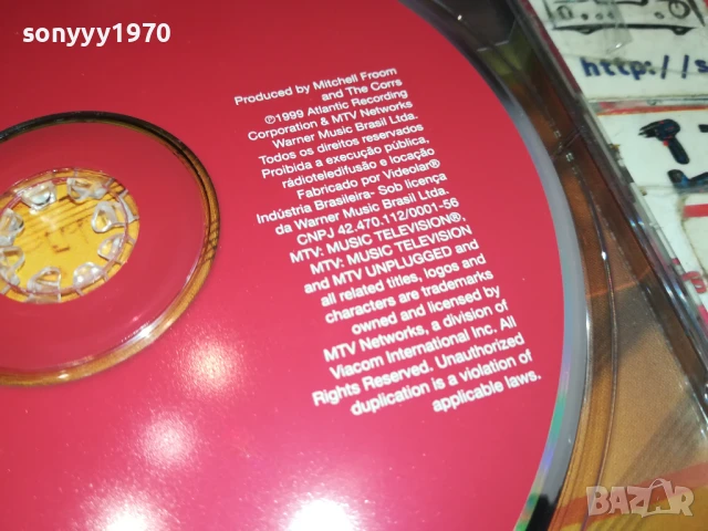 THE CORRS-ORIGINAL CD 0808251537, снимка 14 - CD дискове - 51299335