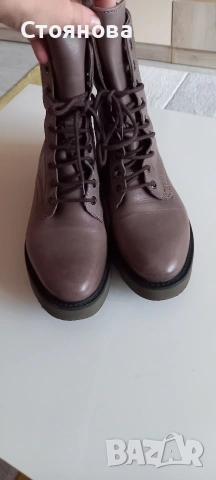 Естествена кожа боти , снимка 12 - Дамски боти - 53005233