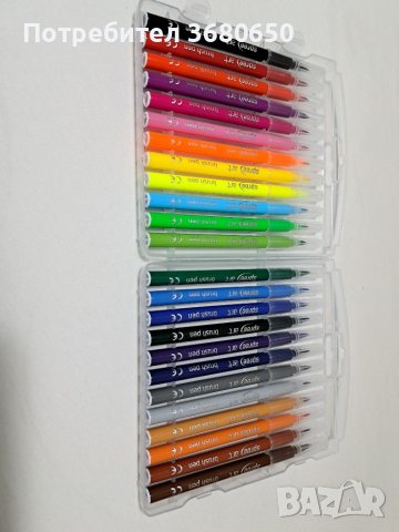 Цветни маркери , снимка 2 - Ученически пособия, канцеларски материали - 40114955