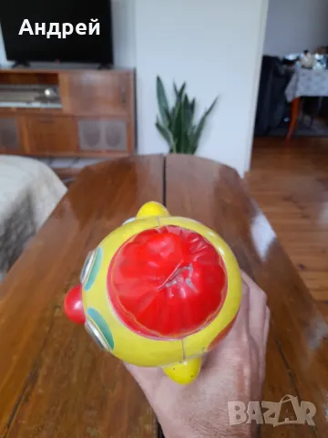 Стара кукла Неваляшка Клоун, снимка 5 - Други ценни предмети - 47719127