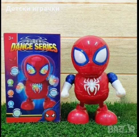 Танцуваща фигура спайдърмен, звук и светлини, снимка 4 - Други - 48952999