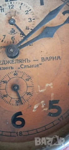 Стар Будилник , снимка 3 - Антикварни и старинни предмети - 50633982