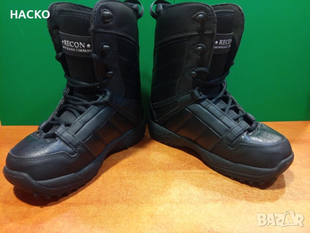 ОБУВКИ ЗА СНОУБОРД RECON Номер 37,5 Стелка 24 см. 100% Оригинални Внос от Англия, снимка 5 - Зимни спортове - 53035404