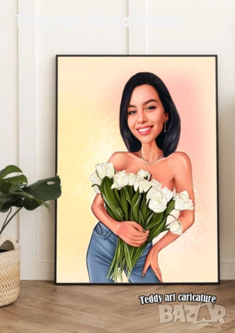 Карикатура , снимка 2 - Декорация за дома - 53067554