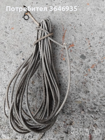 Въже- капроново,кораво,8мм. 