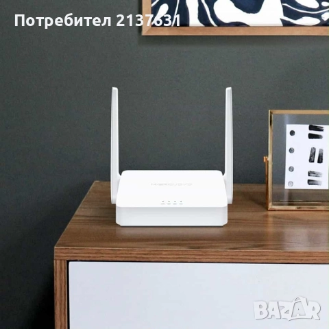 НОВИ ! БЕЗЖИЧЕН N РУТЕР Mercusys MW305R 300 Mbps , снимка 4 - Рутери - 51782485