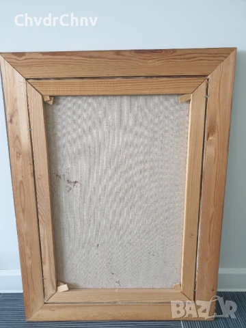 78х58см/голяма абстрактна картина масло върху платно/птица/дървена рамка, снимка 6 - Картини - 50896502