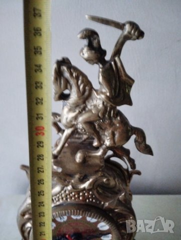 бароков каминен часовник, снимка 3 - Други ценни предмети - 42970594