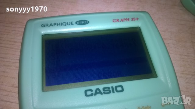 casio craphique graph 35+ 64k0-внос франция, снимка 10 - Друго - 26254509