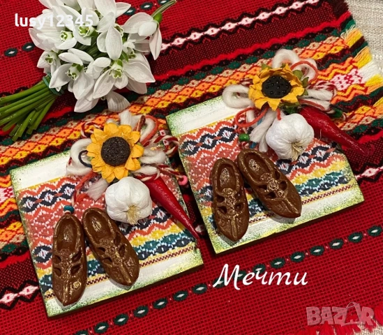 Първомартенски мини пана!, снимка 2 - Декорация за дома - 53259885