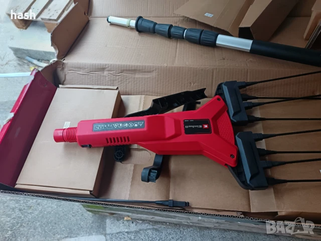 Уред за бране на плодове Einhell Expert GE-FS 18/53 Li-Solo, Акумулаторен, 18 V, снимка 9 - Други инструменти - 50684916