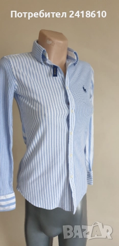 POLO Ralph Lauren Oxford Knit Pique Cotton Womens Size XS НОВО ! ОРИГИНАЛ! Дамска Риза!, снимка 15 - Ризи - 52576844
