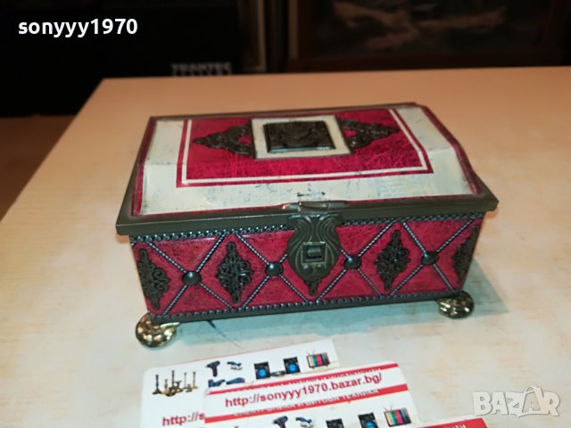 МЕТАЛНА КУТИЯ ОТ ФРАНЦИЯ 2910222012, снимка 10 - Антикварни и старинни предмети - 38494283