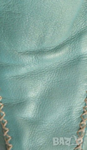 Aero Soles дамски обувки синьо-зелени естествена кожа, снимка 6 - Дамски ежедневни обувки - 33485685