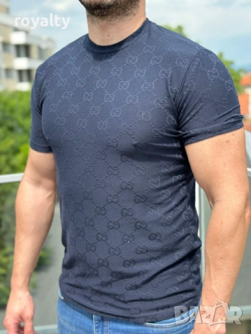 Gucci Мъжки Тениски Различни Цветове Пресован Памук , снимка 3 - Тениски - 52561923