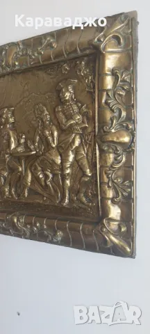 Бронзова Декорация/Картина, снимка 3 - Картини - 50329893