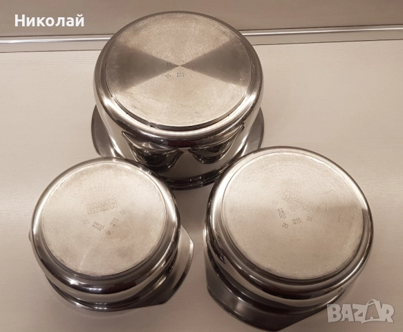 3 тенджери KUHN RIKON, снимка 4 - Съдове за готвене - 52633259
