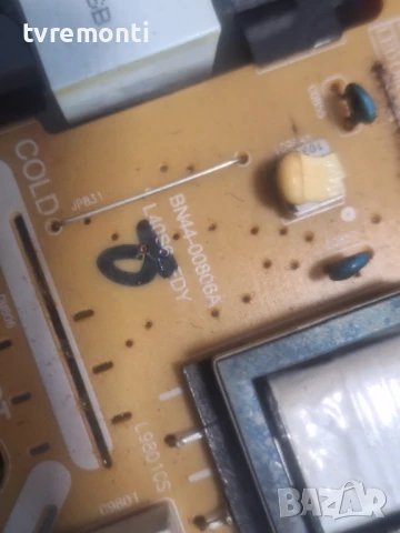 Захранваща платка BN44-00806A за 43-инчов телевизор SAMSUNG UE43MU6102K с дисплей CY-GK043HGEV1H., снимка 3 - Части и Платки - 51130291