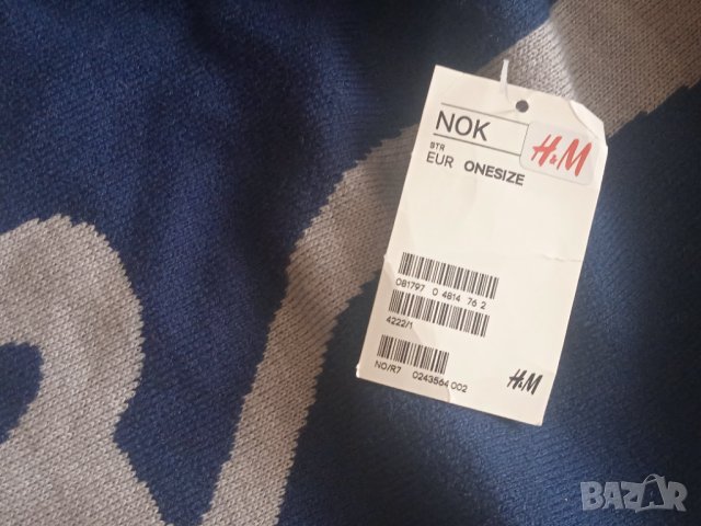 H&M НОВ Зимен Шал New York (двулицев), снимка 3 - Шалове - 43187673
