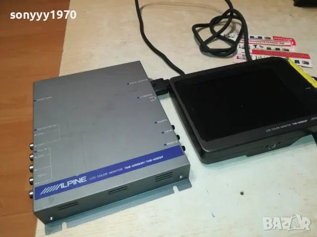 ALPINE COLOR MONITOR-MADE IN JAPAN-ВНОС SWISS 1211241151