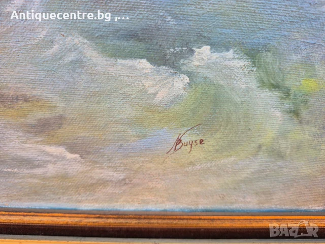 Морски пейзаж . , снимка 5 - Картини - 50556358