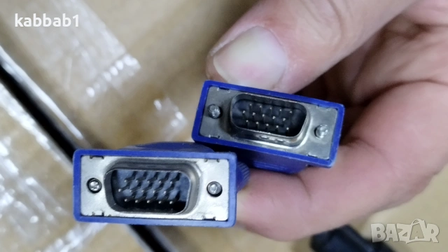VGA кабели 15-пинови мъжки към мъжки за монитор E239426 Honglin, снимка 5 - Кабели и адаптери - 53239021
