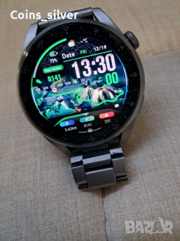 Смарт часовник huawei watch 3 pro titanium, снимка 2 - Смарт часовници - 52847214