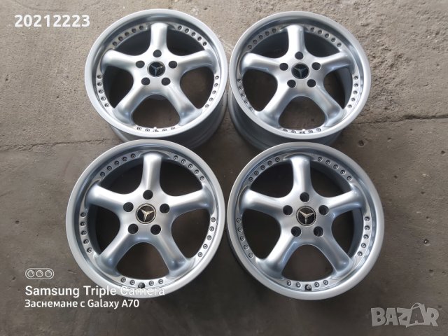 4 броя алуминиеви джанти за Mercedes Benz C-Class 17, снимка 2 - Гуми и джанти - 40832635