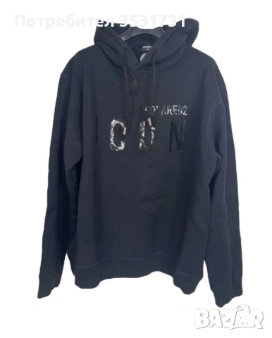 Dsquared черен суичер 3XL - нов