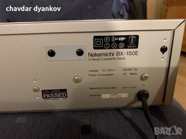 Касетен дек, снимка 5 - Декове - 52446253