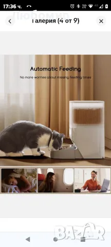 Автоматична хранилка за котки Faroro, 4L хранилка за котки с таймер за сок PF21, снимка 10 - За котки - 48742090