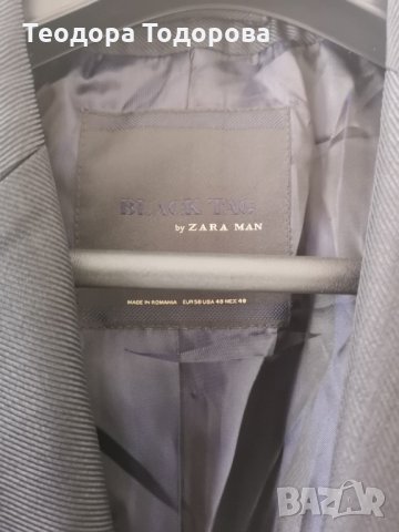 Мъжко сако Zara , снимка 5 - Сака - 33310211