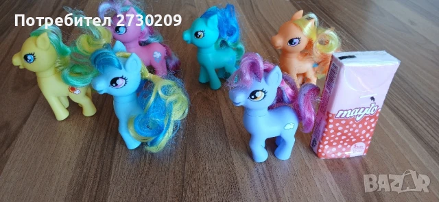 MY LITTLE PONY ЛОТ Понита 6 броя Играчки за Момиче, снимка 4 - Плюшени играчки - 51309383