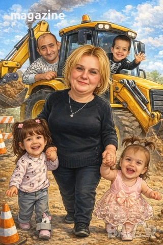 Персонализирана дигитална карикатура -портрет, снимка 6 - Картини - 51635837