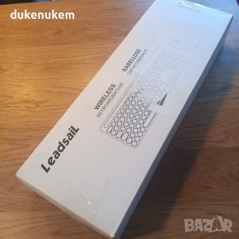 Безжичен комплект клавиатура и мишка QWERTZ (немска подредба), снимка 11 - Клавиатури и мишки - 53084566