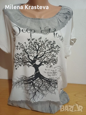 ITALY блуза с послание