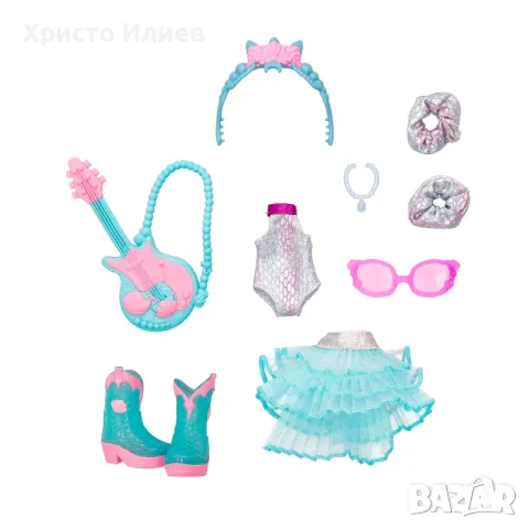 IMC Кукла BFF Стела с дрехи и китара аксесоари Cry Babies, снимка 4 - Кукли - 48692448