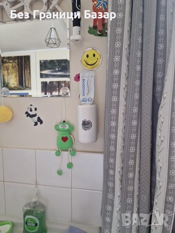 Нов Автоматичен Диспенсър за Паста за Зъби със Сензор, Бял, снимка 8 - Други стоки за дома - 43117621