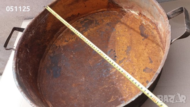 стара голяма тава за печене на агнета, лютеница и др. , снимка 10 - Колекции - 43285372