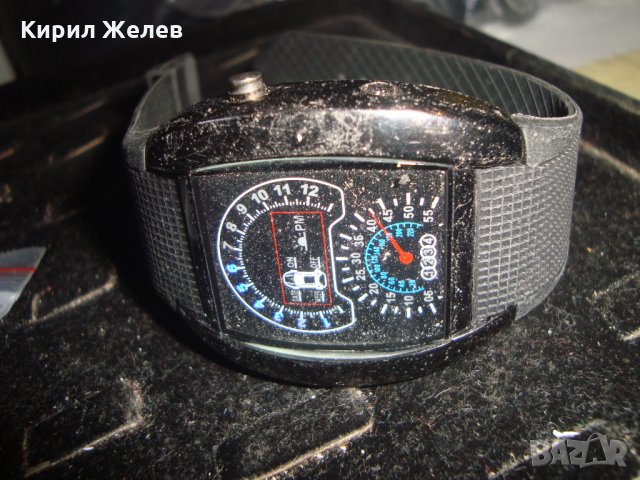 ЕФЕКТЕН ЕЛЕКТРОНЕН ФЕШЪН ДИЗАЙНЕРСКИ МОДЕЛ ЧАСОВНИК ФУНКЦИОНИРАЩ МНОГОФУНКЦИОНАЛЕН СВЕТЕЩ 18627, снимка 6 - Мъжки - 32912239