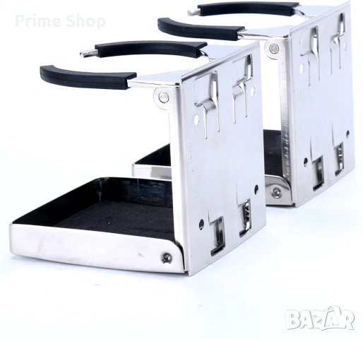 Регулируема сгъваема стойка за чаши BOOMSTART, неръждаема стомана, 2бр., снимка 10 - Аксесоари и консумативи - 53573460