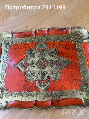 Дървен поднос, снимка 8 - Други - 49921315