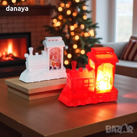 6225 Светеща коледна украса Влакче