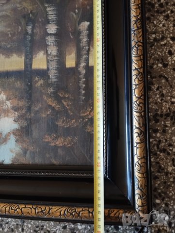 Стара картина -пейзаж, снимка 7 - Картини - 43929504