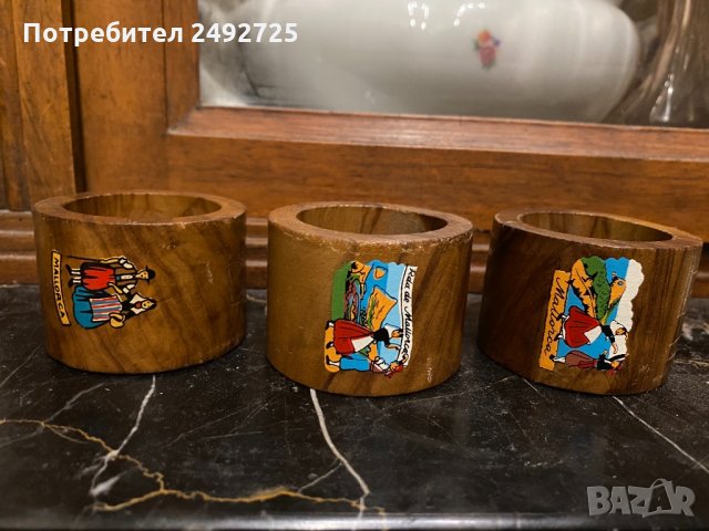 ✅пръстени ,рингове за салфетки от Канарски острови, снимка 1 - Колекции - 33195691