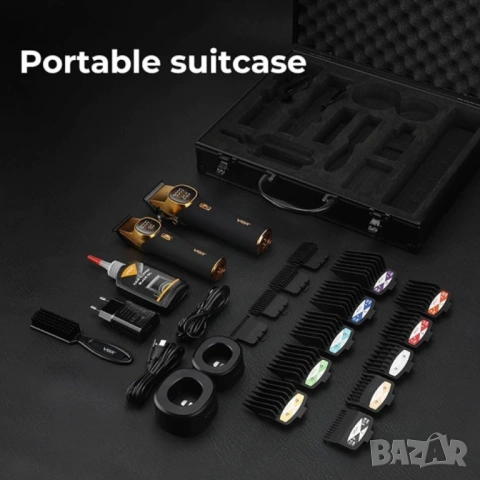 Комплект машинки за подстригване и контуриGreen series / GoldSeries, снимка 11 - Машинки за подстригване - 53560075