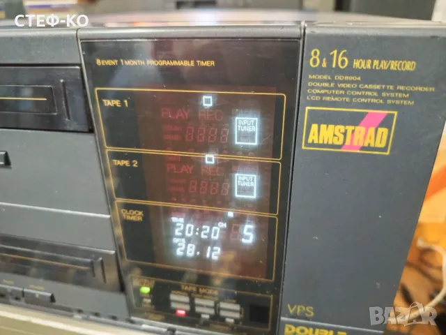 Amstrad DD8904  vhs - видео - заявено, снимка 1